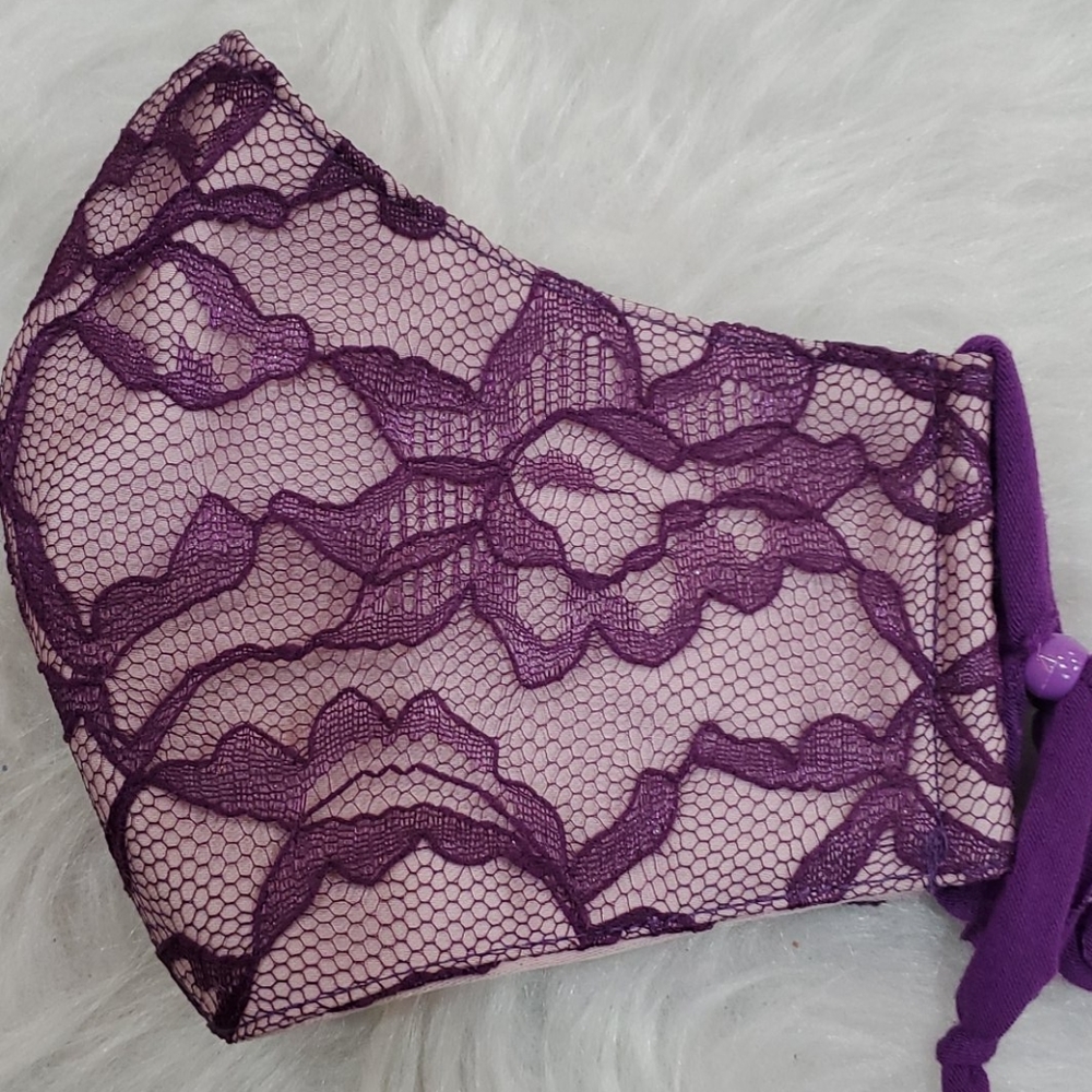 Lace Face Mask - Picture 6 of 8